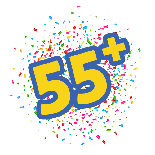 55 plus